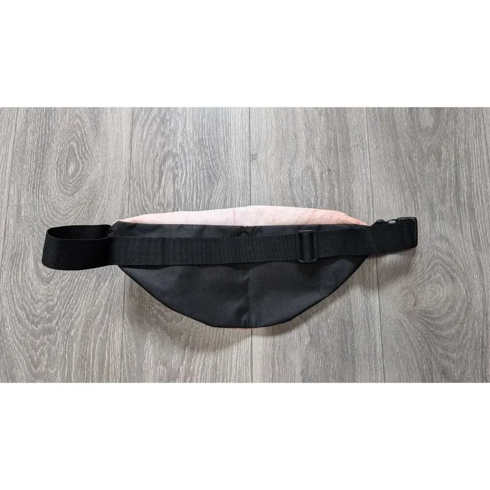 New Big Belly Button Fanny Pack Unisex Hairy Funny Joke Pouch Bag